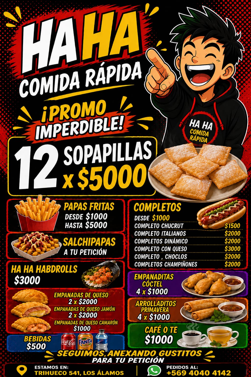 Ha Ha Handroll - Nuestro plato estrella